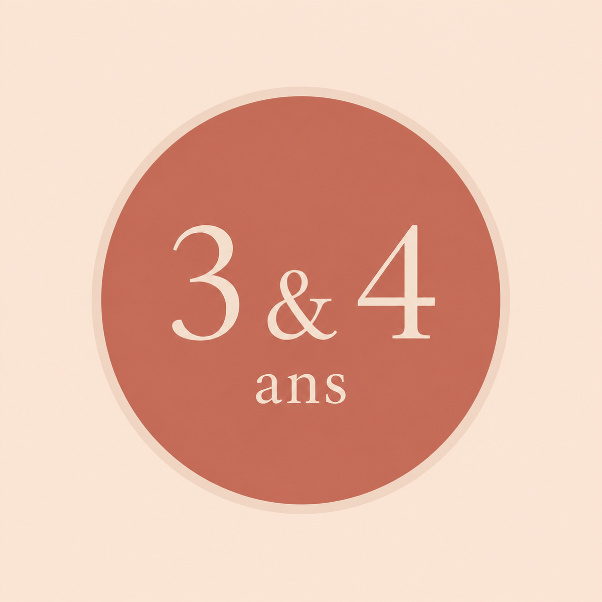 3 – 4 ans