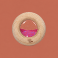Donut sensoriel calme rose en bois Petit Boum