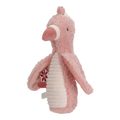 Hochet doudou flamant rose pour bébé
