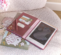 Tablette à dessin nomade enfant Creative Moments rose – cartes illustrées forêt enchantée
