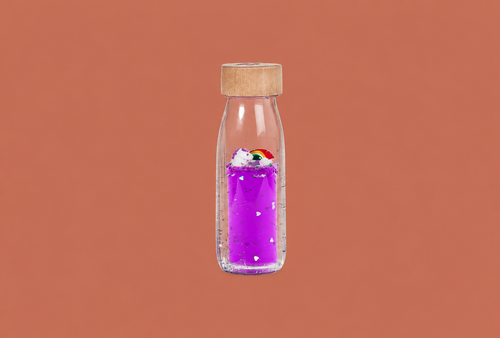 Bouteille sensorielle Arc-en-ciel Magique Petit Boum