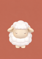 Squishy mouton Laineux Mrs Ertha